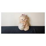 Set of 4 Vintage Animal Figurines w Lids - Cat, Bunny, Cow, and Dog