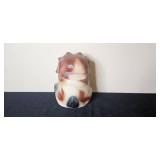 Set of 4 Vintage Animal Figurines w Lids - Cat, Bunny, Cow, and Dog