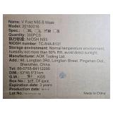 Case of AOK V Fold N95 B Masks, Size M, NIOSH Certified - total qty unverified