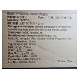 Case of V Fold N95 B Respirator Masks Size L - total quantity unverified