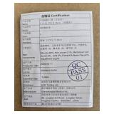 Case of V Fold N95 B Respirator Masks Size L - total quantity unverified