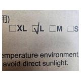 Box of V Fold N95 B Masks Size Large by AOK Tooling - total qty unverified