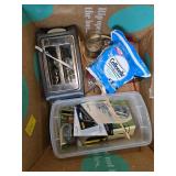Household Assortment: Toaster, Holmes Fan, Cups, Book, Tray, Hardware, and More