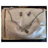 Large Vintage Costume Jewelry Collection with Jewelry Box and Assorted Accessories