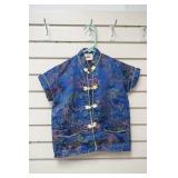 Vintage Traditional Satin Embossed Child