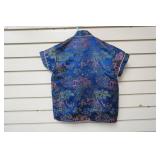 Vintage Traditional Satin Embossed Child