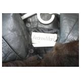 Vintage Andrew Marc Fur Vest 28" wide.