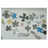 Collection of Metal & Poly Fan Blades
