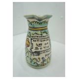 Vintage Ceramics: Jarra de Botin, Golden Rc, Portmeirion England, Milk Glass