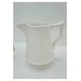 Vintage Ceramics: Jarra de Botin, Golden Rc, Portmeirion England, Milk Glass