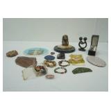 Rocks, Jewelry, Stone Decor, Holy Family Round Stone Plaque