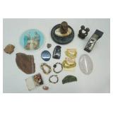 Rocks, Jewelry, Stone Decor, Holy Family Round Stone Plaque