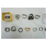 Jewelry-25 Rings, some 925