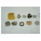 Jewelry-25 Rings, some 925