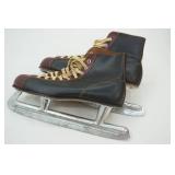 Vintage 1960s Hockey Skates Mens Size 10. In Original Box.