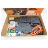 Vintage Eldon Double Banked "8" 1/32 Scale Road Race Set