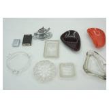 Vintage Smoking Collectibles: Ash Trays, Lighters, Zippo Key Ring
