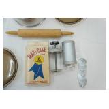 Vintage Baking Items: Cookie Press and more