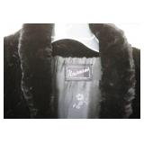Vintage Newmans Ladies Black Fur Cape- Excellent Condition.