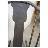 Antique/Vintage Wooden Rocking Chair. Spindle Style