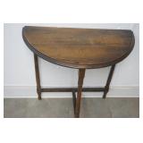Vintage/Antique Half Moon Table