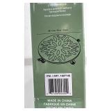 Inside Outside Garden Steel Plant Caddy 2 Pack with Casters