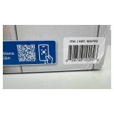 Ove Joakim 3-Light Vanity Fixture with Black Finish and LED Bulbs