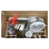 Hunter 52in Anza Ceiling Fan with Reversible Blades and LED Light Kit