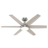 Hunter 52in Anza Ceiling Fan with Reversible Blades and LED Light Kit