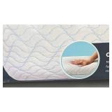 Set of 2 Serenity Standard Cooling Memory Foam Pillow 24x16in