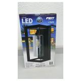Feit Electric 14 Inch LED Outdoor Lantern with Dusk to Dawn Sensor