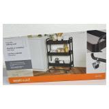 Neatfreak Extra-Wide 3-Tier Rolling Storage Cart