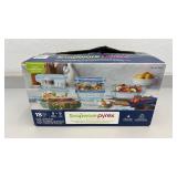 Snapware Pyrex 18-Piece Glass Food Storage Set with Airtight Lids