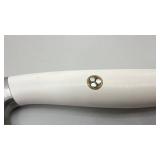 -Cangshan White Handle 12-Piece Knife Block Set with Scissors and Sharpener - used condition