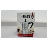 Bialetti Moka Express 1-Cup Stovetop Espresso Maker in Box