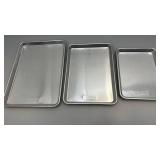 Set of 3 Nordic Ware Aluminum Baking Sheets