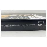 Vision Home Set of 2 Acacia Wood Floating Shelves - small chip in corner