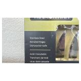 Tramontina 6 Piece Jumbo Steak Knife Set Stainless Steel Serrated Edge