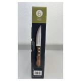 Tramontina 6 Piece Jumbo Steak Knife Set Stainless Steel Serrated Edge