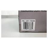 Feit Electric LED Hanging Light Pendant 21.5 in Black Finish