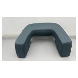 Lap Desk with Removable Knit Cover and Memory Foam - some scuffing top of cover