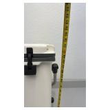 Coho White Rotomolded Cooler with Handle and Drain Plug