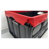 InstaCrate Grande Collapsible Storage Tote - small crack in corner