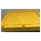 Set of 4 Greenmade 27-Gallon Storage Totes with Lids