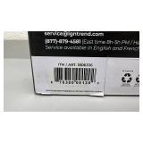 Vision Home Set of 2 Acacia Floating Shelves 24 in