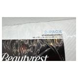 Beautyrest Black Cooling Memory Foam Gel Fiber Queen Pillows 2-Pack