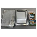 Nordic Ware 3 Piece Aluminum Baking Sheet Set