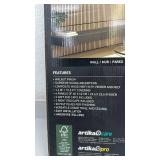 Artika Sonolux Sound-Absorbing Slatted Panel Kit, Walnut Finish, 4 Panels
