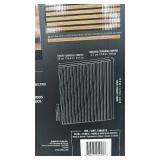 Artika Sonolux Sound-Absorbing Slatted Panel Kit, Walnut Finish, 4 Panels