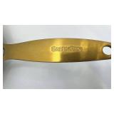 Set of 3 GreenPan Nonstick Fry Pans with Gold Handles - used condition